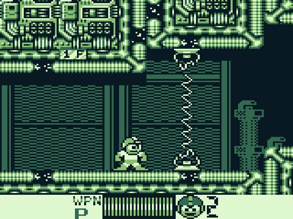 Screenhot van Mega Man op de Nintendo Gameboy